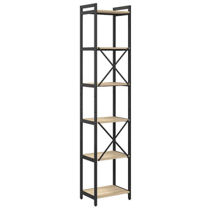 Hyllsystem Sonoma-ek 40 x 30 x 189,5 cm Konstruerat trä