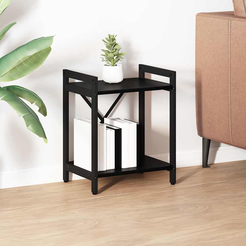 Hyllsystem Svart Ek 40 x 30 x 50 cm Konstruerat trä