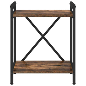 Bokhylla Rökfärgad ek 40 x 30 x 48.5 cm Konstruerat trä