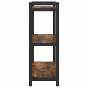 Hyllsystem Rökt ek 60 x 30 x 85 cm Konstruerat trä