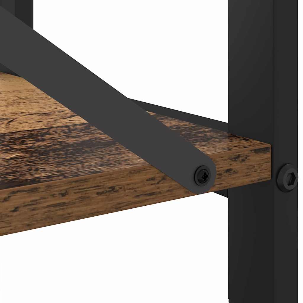 Hyllsystem Gammalt trä 60 x 30 x 85 cm Konstruerat trä