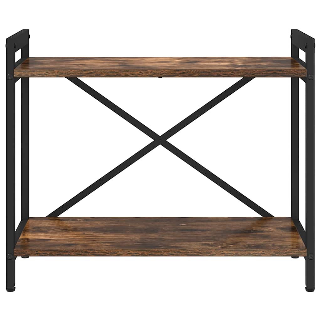 Hyllsystem Rökt ek 60 x 30 x 50 cm Konstruerat trä