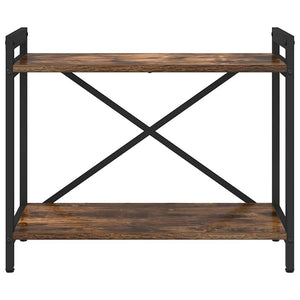 Hyllsystem Rökt ek 60 x 30 x 50 cm Konstruerat trä