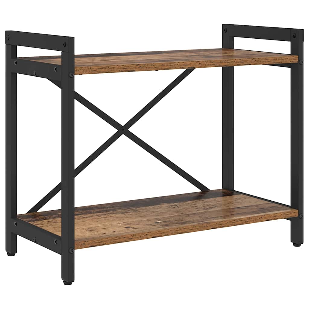 Bokhylla Gammalt trä 60 x 30 x 48.5 cm Konstruerat trä