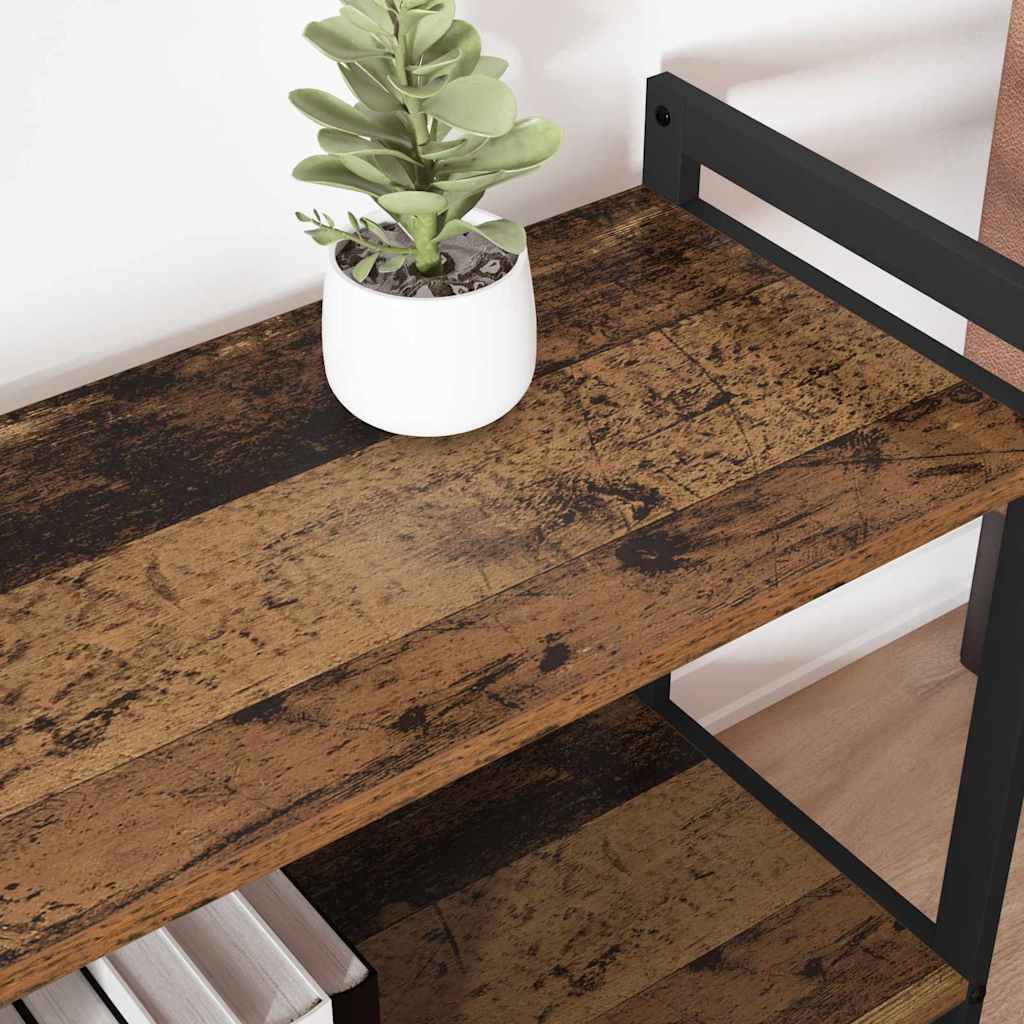 Hyllsystem Gammalt trä 40 x 30 x 85 cm Konstruerat trä