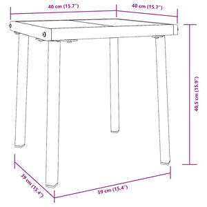 Solstol 3 pcs Svart och Vitt 197 x 70 x 82 cm konstrotting