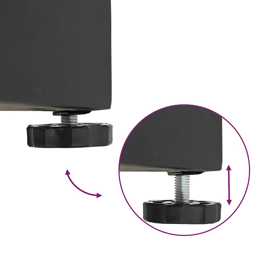 Parasollfot Svart 45 x 45 x 31,5 cm