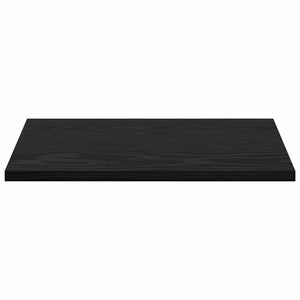 Bokhylla Bräda 4 pcs Svart 40 x 30 x 1.5 cm Konstruerat trä