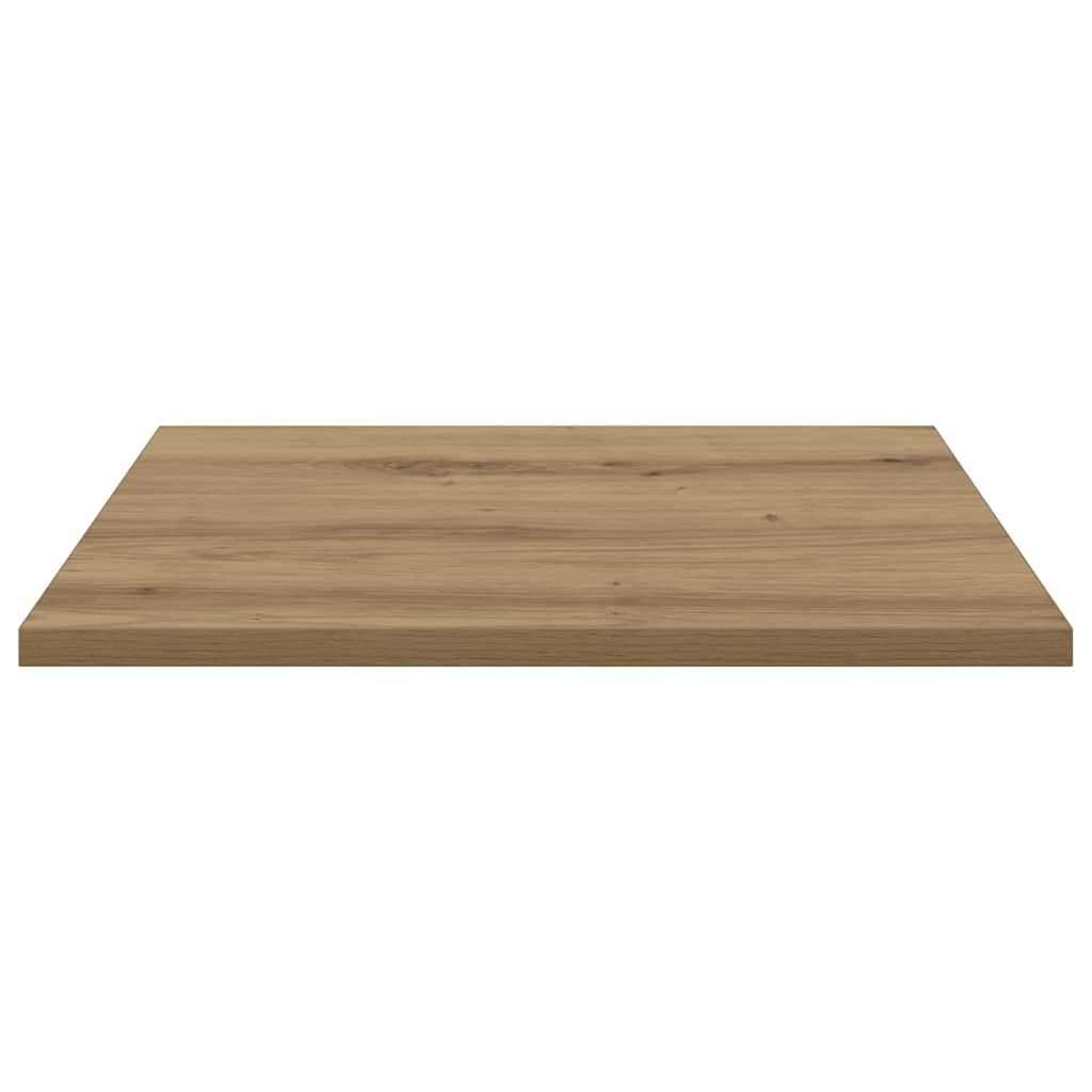 Bokhylla Bräda 4 pcs Brun 40 x 40 x 1.5 cm Konstruerat trä
