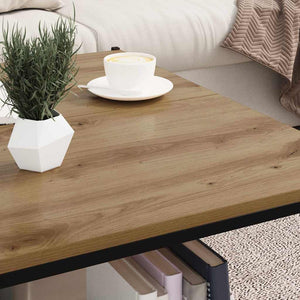 Bokhylla Bräda 4 pcs Brun 80 x 40 x 1,5 cm Konstruerat trä