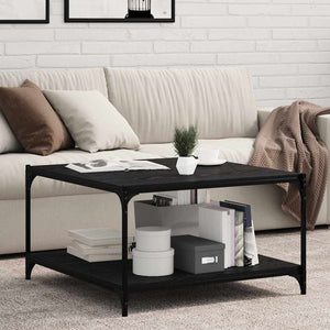 Bokhylla Bräda 4 pcs Svart 80 x 40 x 1,5 cm Konstruerat trä