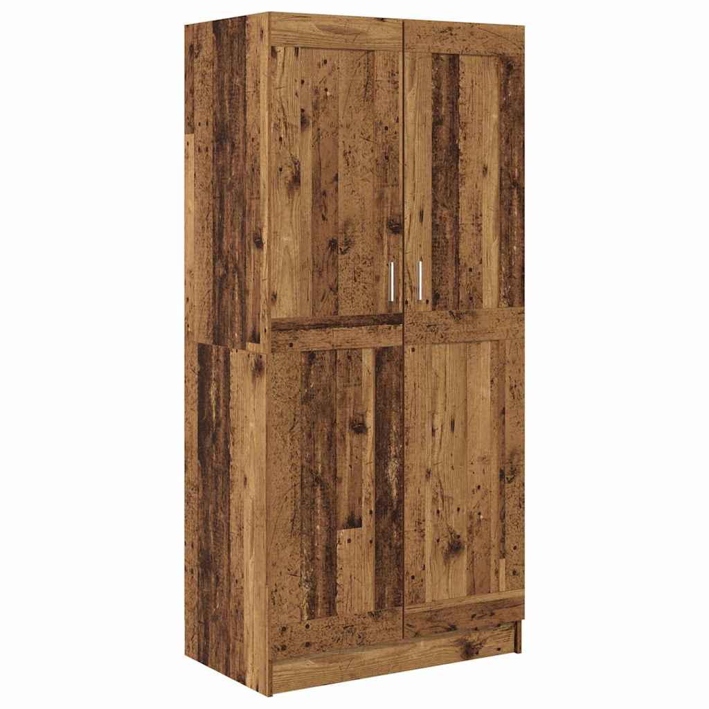 Garderob Gammalt trä 82,5 x 51,5 x 180 cm Konstruerat trä