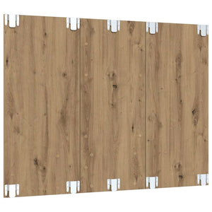 TV-bänkset Artisan Ek 120 x 23,5 x 90 cm Konstruerat trä