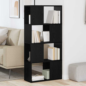 TV-bänkset Svart 60 x 24 x 125,5 cm Konstruerat trä