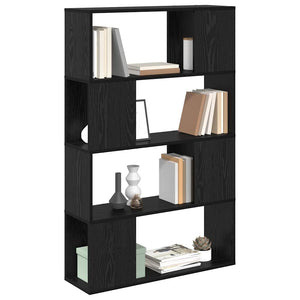 TV-bänkset Väggmonterad Svart 80 x 24 x 125 cm Konstruerat trä