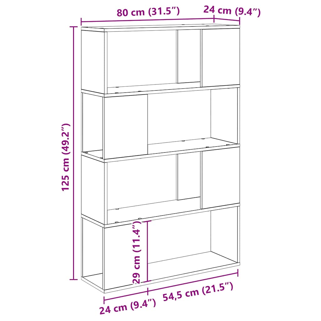 TV-bänkset Väggmonterad Svart 80 x 24 x 125 cm Konstruerat trä