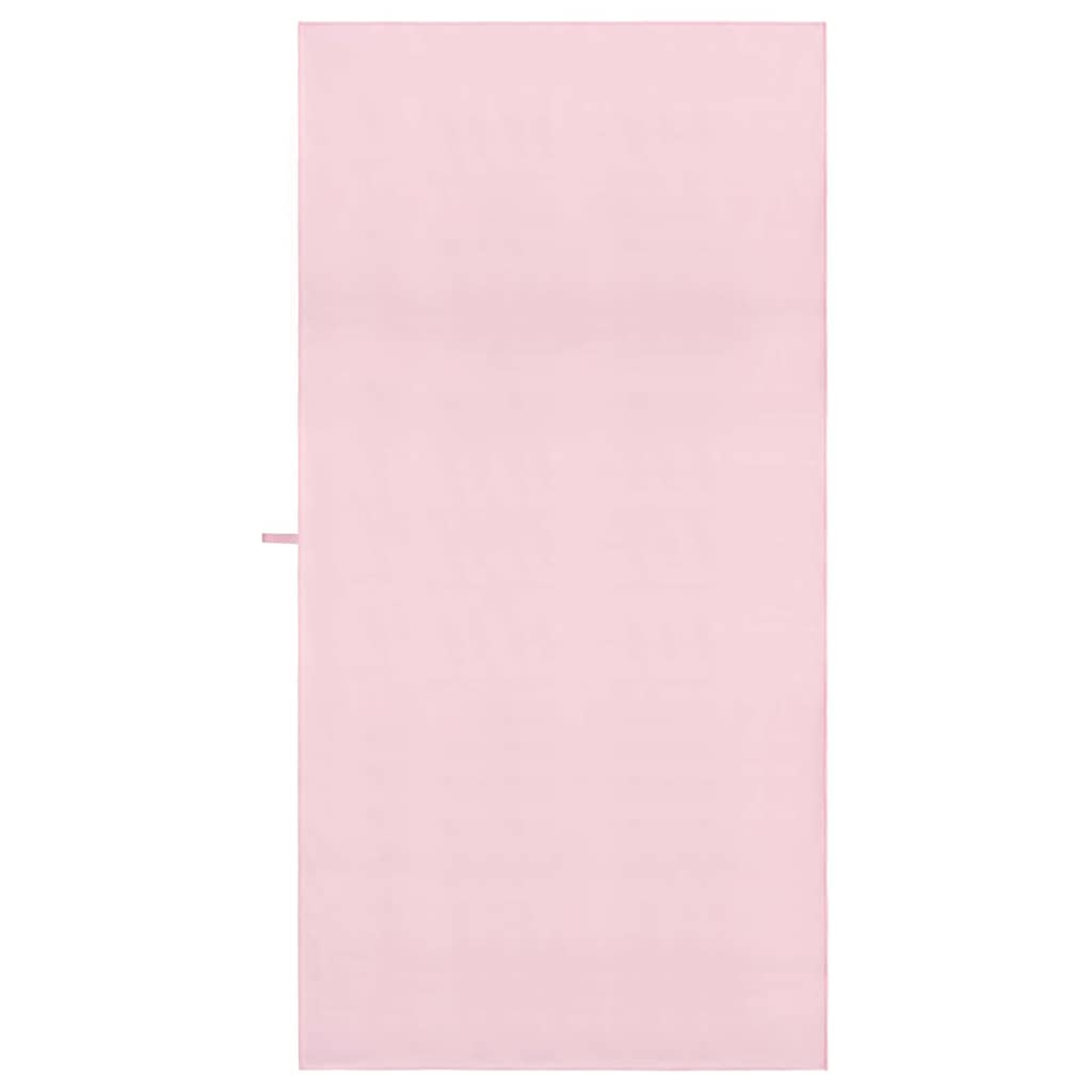 Sporthanddukar 2 pcs Rosa 200 x 100 cm Polyester och polyamid