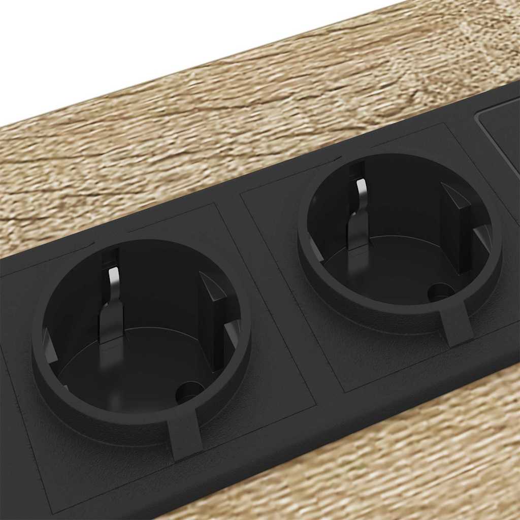 Nattduksbord med låda Sonoma-ek 30 x 48 x 61 cm Konstruerat trä