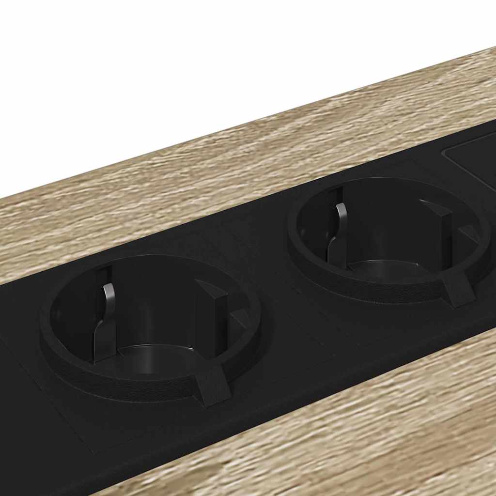 Nattduksbord med låda Sonoma-ek 40 x 31 x 60 cm Konstruerat trä