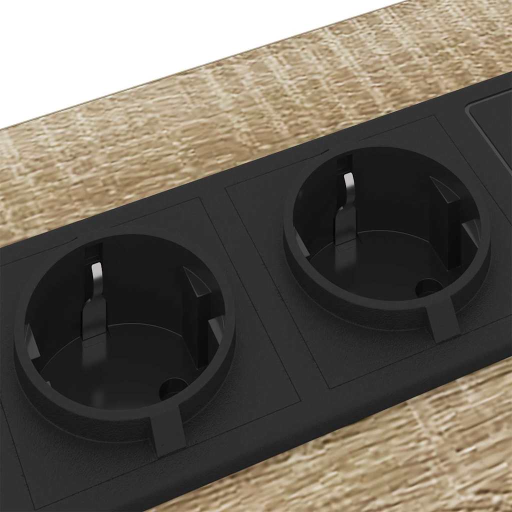 Nattduksbord med låda Sonoma-ek 42 x 41 x 61 cm Konstruerat trä