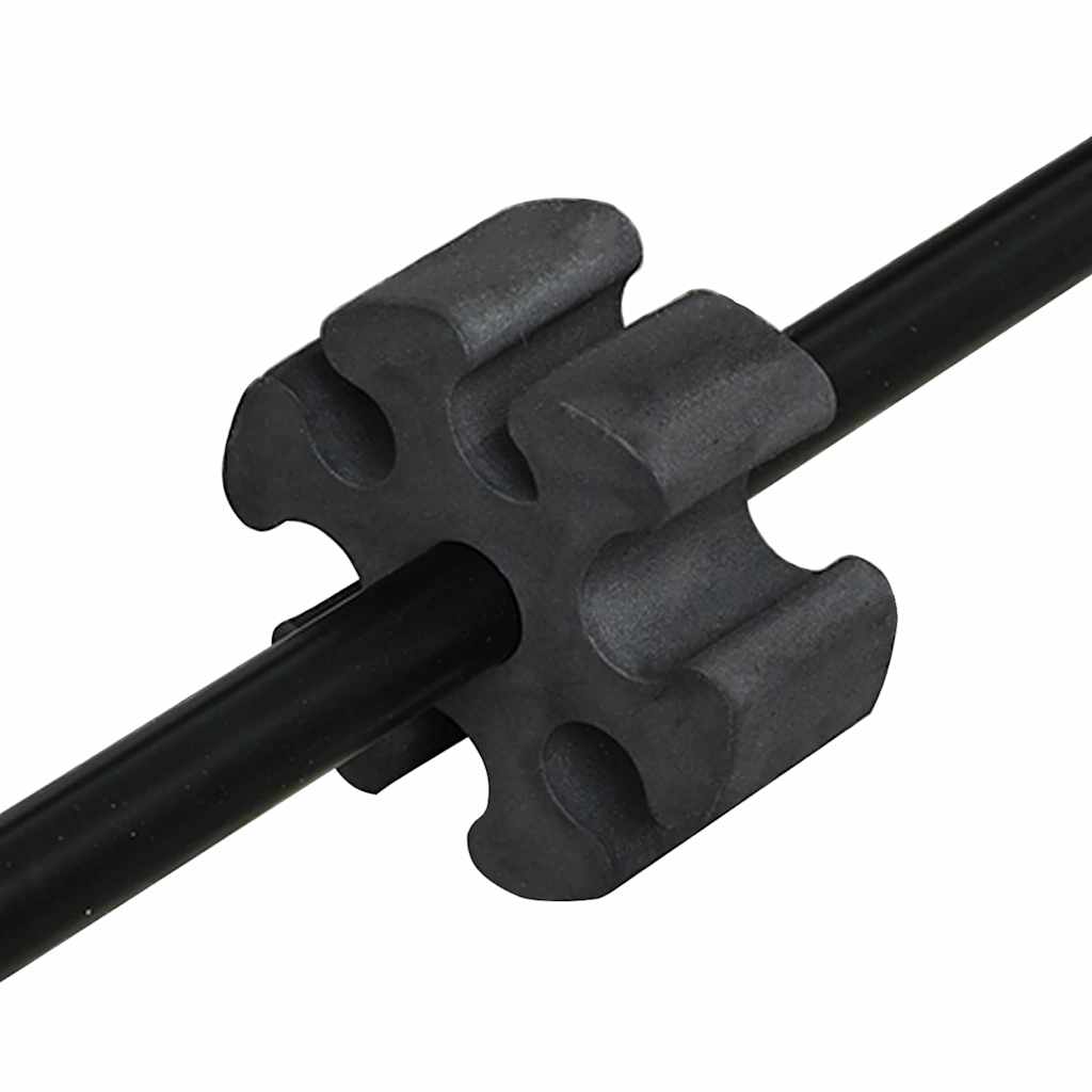 Tennis Nät Svart och röd 494.5 x 90 x 87 cm Polyester