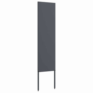 Trädgårds integritetsskärm Antracit 32 x 140 cm Kallvalsat stål