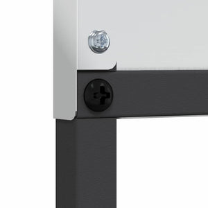 Trädgårds integritetsskärm Silver 32 x 140 cm Galvaniserat stål