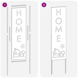 Trädgårds integritetsskärm Olivgrön 32 x 140 cm Kallvalsat stål