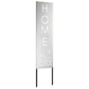 Trädgårds integritetsskärm Silver 32 x 140 cm Galvaniserat stål