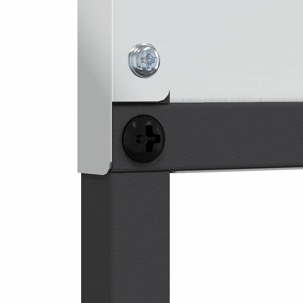 Trädgårds integritetsskärm Silver 50 x 140 cm Galvaniserat stål