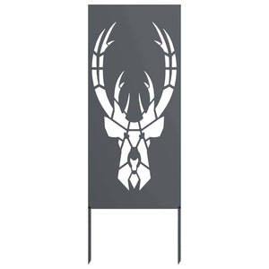 Trädgårds integritetsskärm Antracit 50 x 140 cm Kallvalsat stål