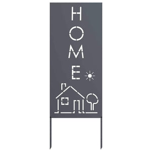 Trädgårds integritetsskärm Antracit 50 x 140 cm Kallvalsat stål