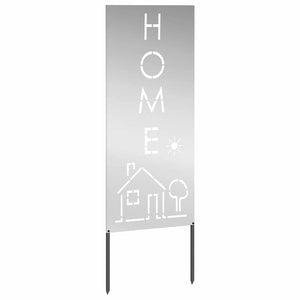 Trädgårds integritetsskärm Silver 50 x 140 cm Galvaniserat stål