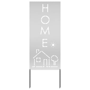 Trädgårds integritetsskärm Silver 50 x 140 cm Galvaniserat stål