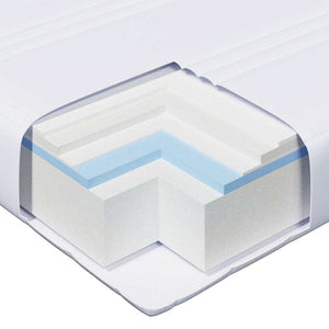 Sängram med madrass med huvudgavel Brun 80 x 200 cm Massiv furu