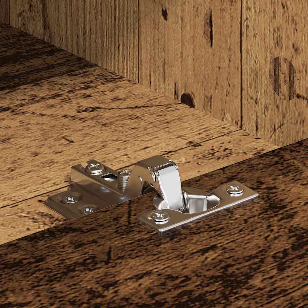 TV-skåp med låda Gammalt trä 150 x 30 x 45 cm Konstruerat trä