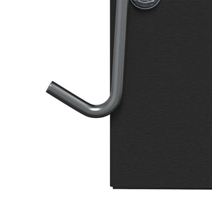 Kaninsmatare Svart 20 x 12,5 x 25 cm Kallvalsat Stål