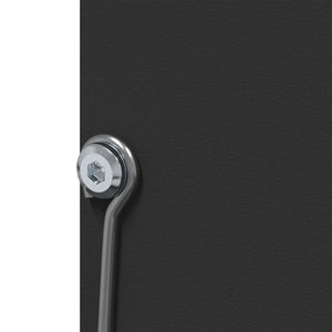 Kaninsmatare Svart 20 x 12,5 x 25 cm Kallvalsat Stål