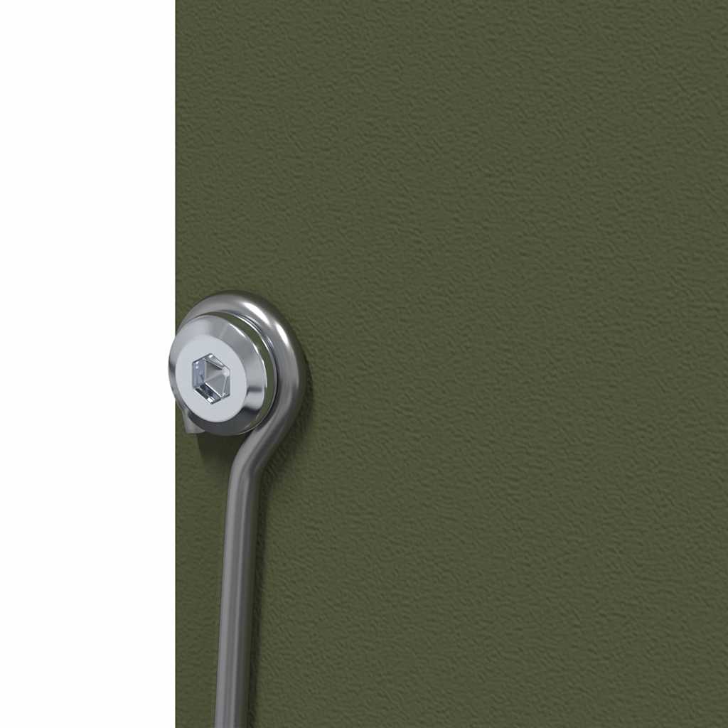 Kaninsmatare Olivgrön 20 x 12,5 x 25 cm Kallvalsat Stål