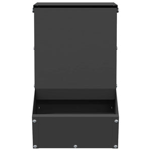 Kaninsmatare Svart 17,5 x 26 x 28,5 cm Kallvalsat Stål