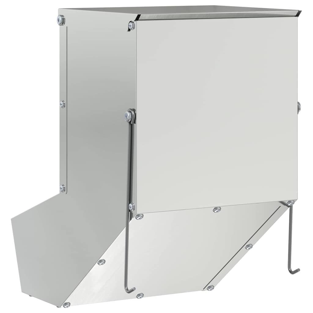 Kaninsmatare Silver 17,5 x 26 x 28,5 cm Galvaniserat Stål