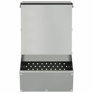 Kaninsmatare Silver 17,5 x 26 x 28,5 cm Galvaniserat Stål