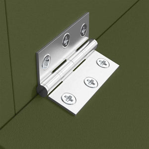 Gris Matare Olivgrön 55 x 38 x 76 cm Kallvalsat Stål