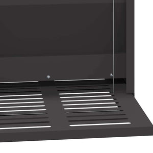 Kyckling Trampmatare Svart 33 x 42 x 40 cm Kallvalsat Stål