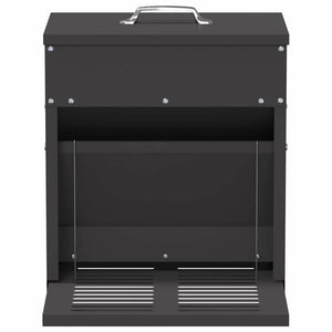 Kyckling Trampmatare Svart 33 x 42 x 40 cm Kallvalsat Stål