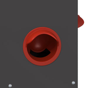 Hönsfodertråg 2 pcs Svart 60,5 x 29 x 51 cm Kallvalsat Stål