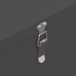 Hönsfodertråg 2 pcs Svart 60,5 x 29 x 51 cm Kallvalsat Stål