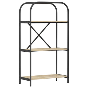 Hyllsystem Sonoma-ek 60 x 30 x 109 cm Konstruerat trä