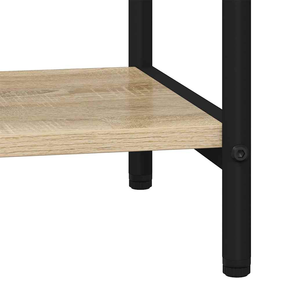 Hyllsystem Sonoma-ek 80 x 30 x 146 cm Konstruerat trä