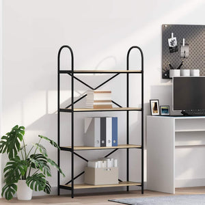 Hyllsystem Sonoma-ek 80 x 30 x 146 cm Konstruerat trä